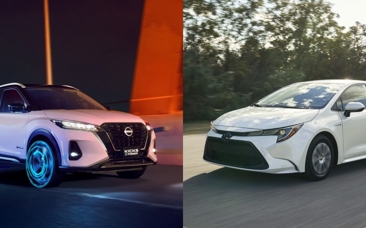 Nissan Kicks E Power Vs Toyota Corolla Hybrid Comparativo