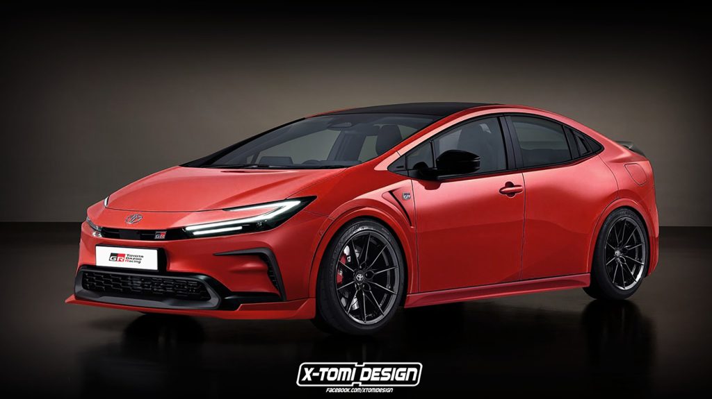 Toyota GR Prius render