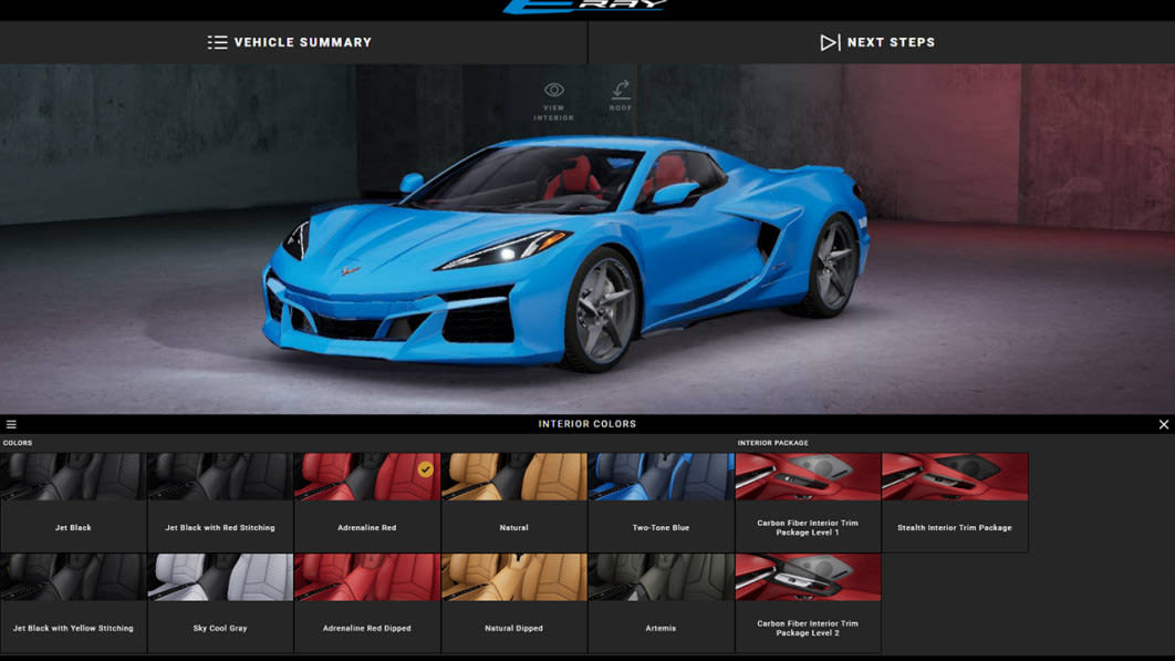 Chevrolet Corvette E-Ray