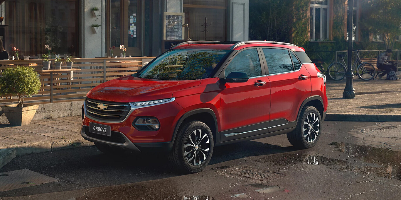 Chevrolet Groove frente: Las SUVs más baratas de México