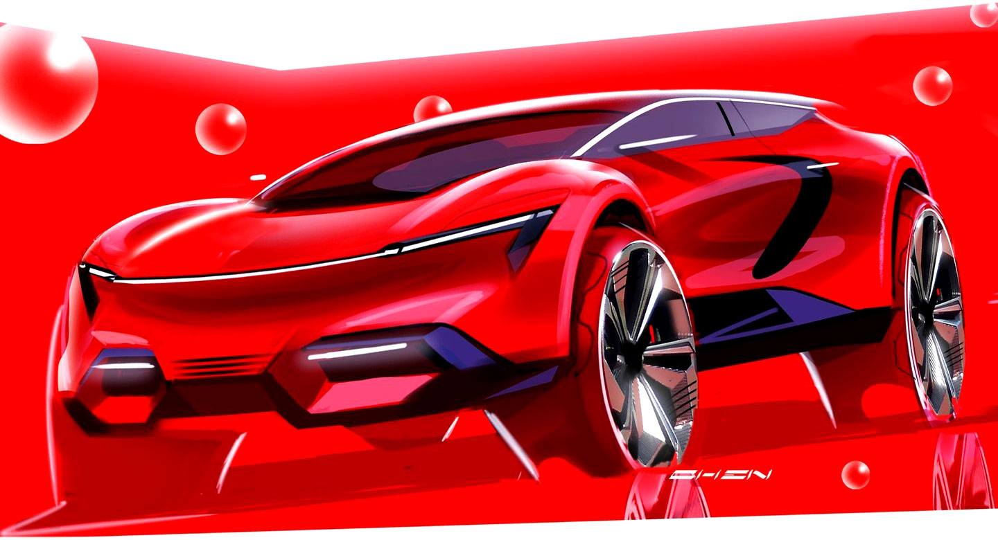 Corvette SUV render