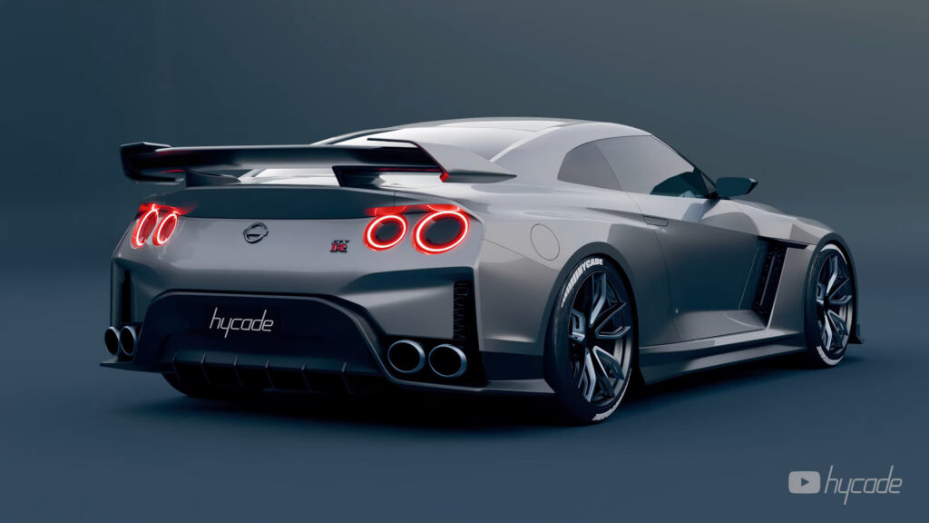 Nissan GT-R R35 renders