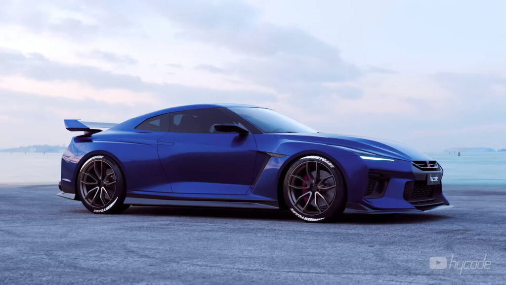 Nissan GT-R R35 renders