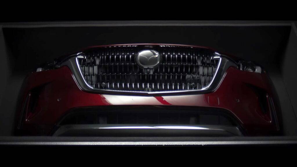 Mazda CX-90 teaser 1 2024