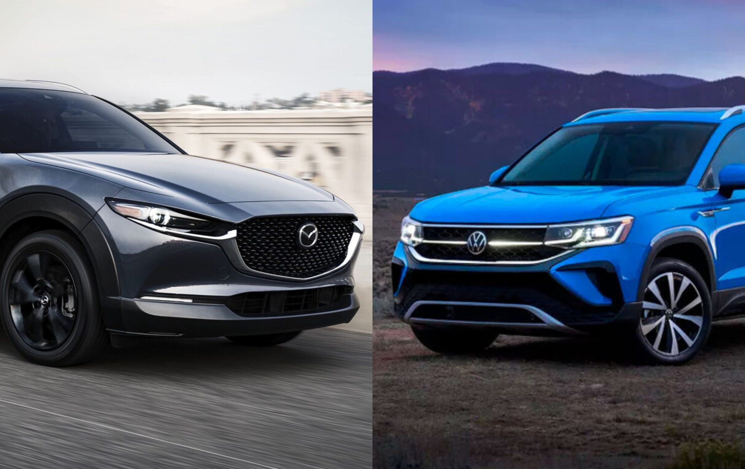 Volkswagen Taos vs Mazda CX30 2023 Comparativo