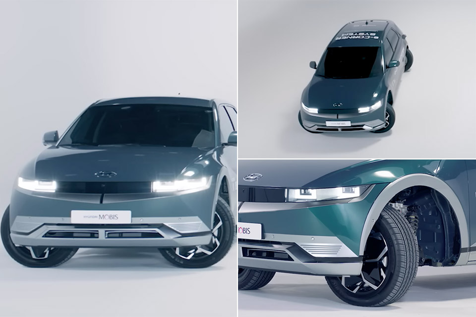 Hyundai Ioniq 5 crab walk