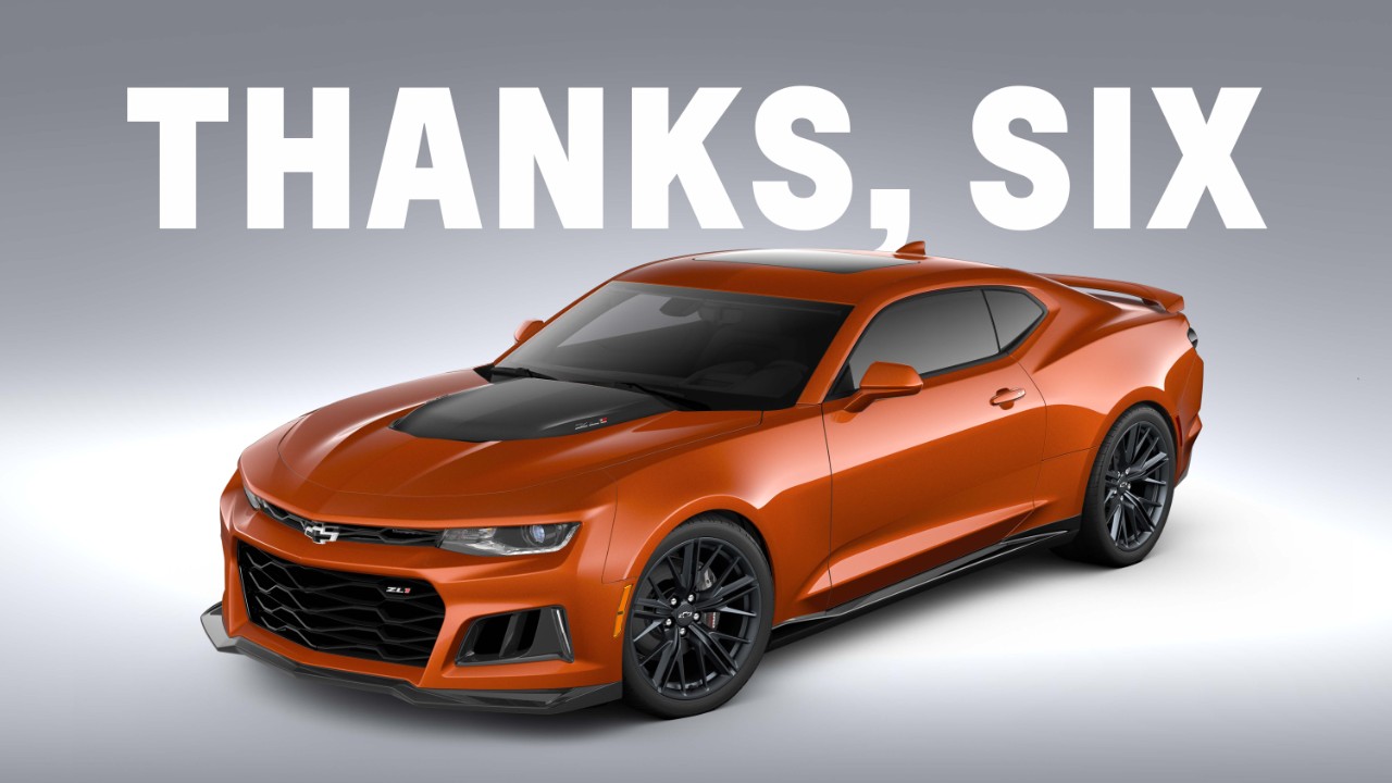 Chevrolet despedirá al Camaro en 2024, pero es un hasta luego