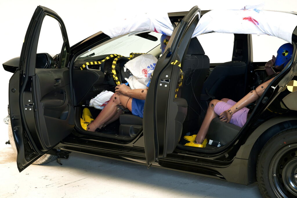 Pruebas IIHS asientos traseros