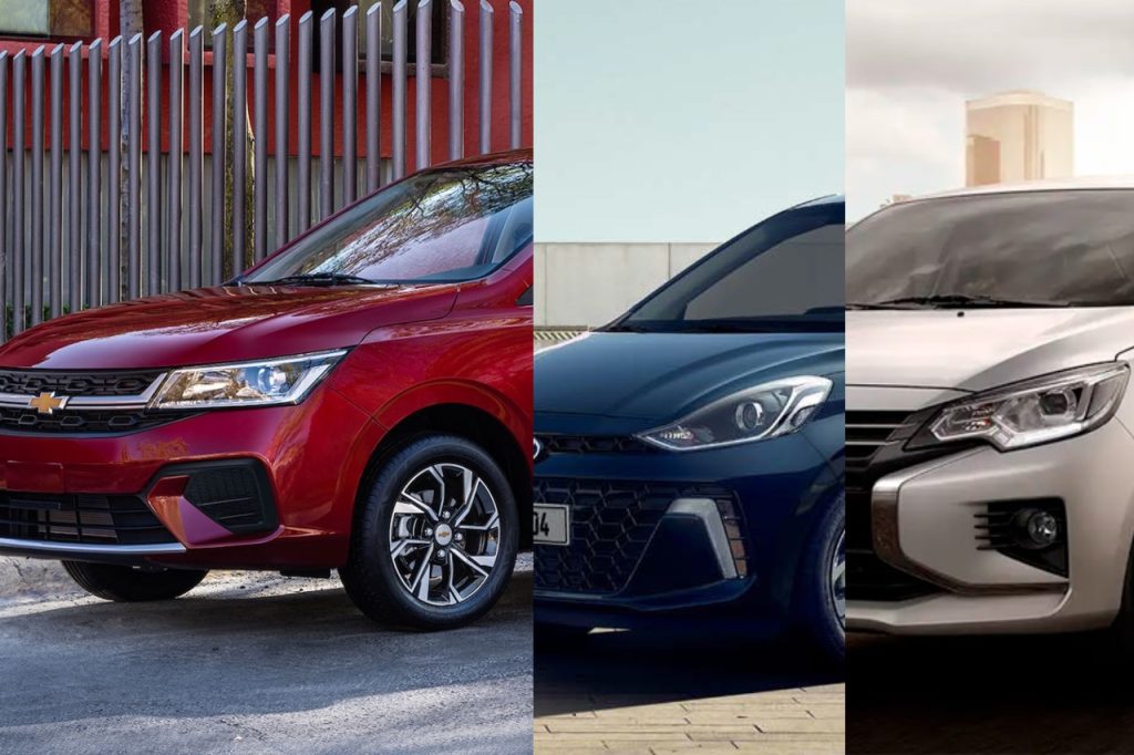 Chevrolet Aveo Sedán 2024 vs Rivales