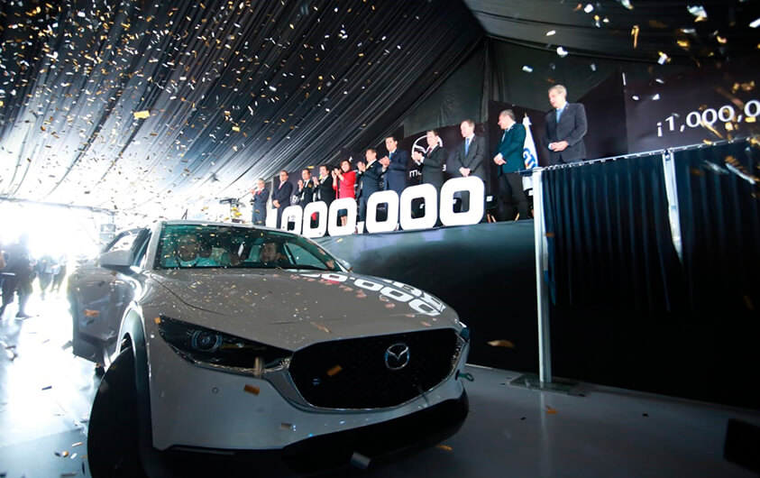 Mazda 1 millón de unidades en México