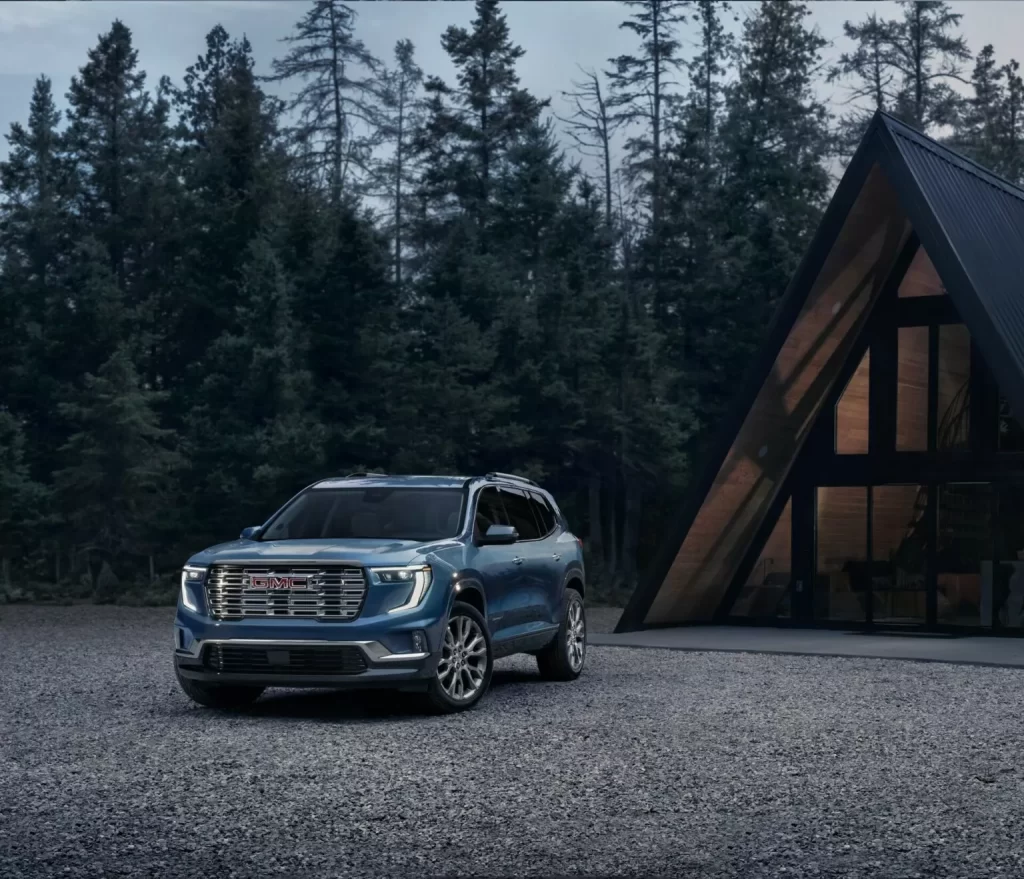 GMC Acadia interiores