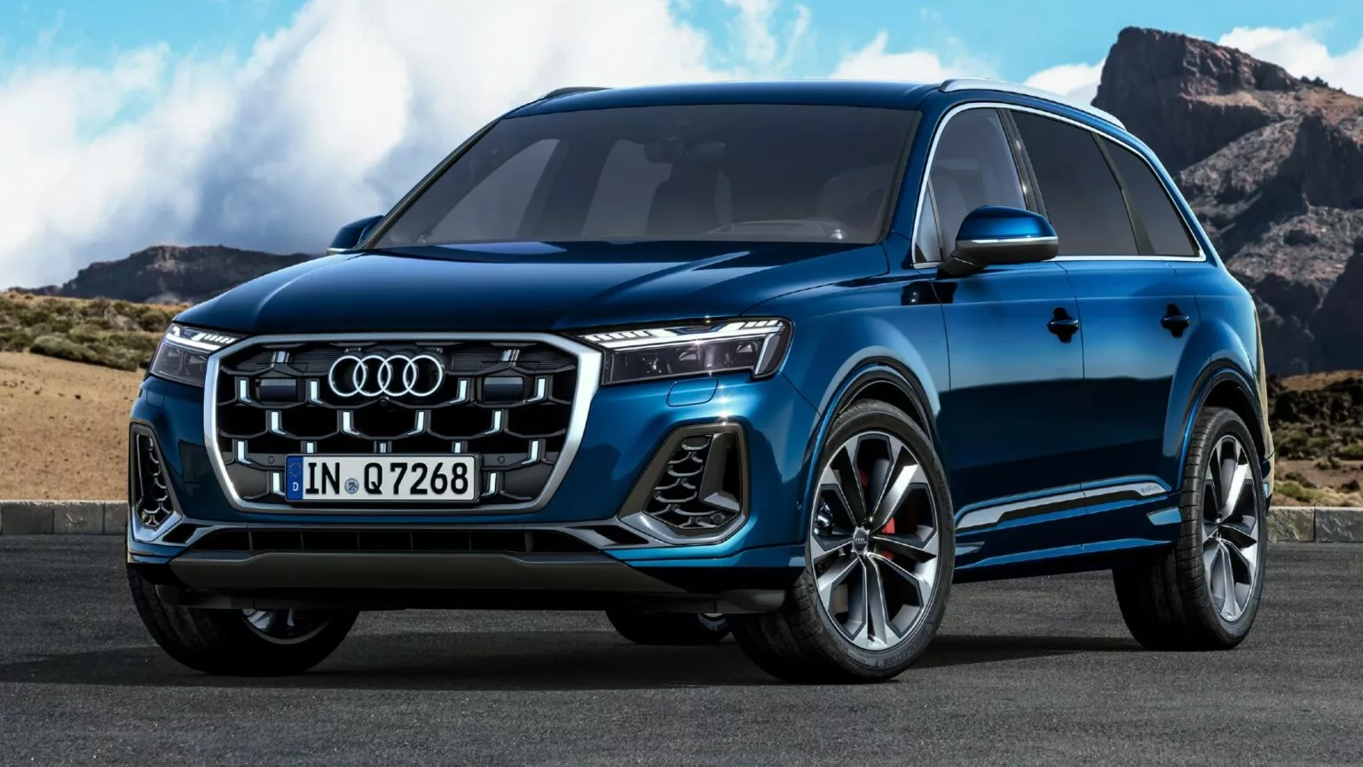 Audi Q7 2024; el facelift ahora puede incluir iluminación láser