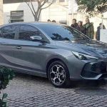 MG3 que llega a México