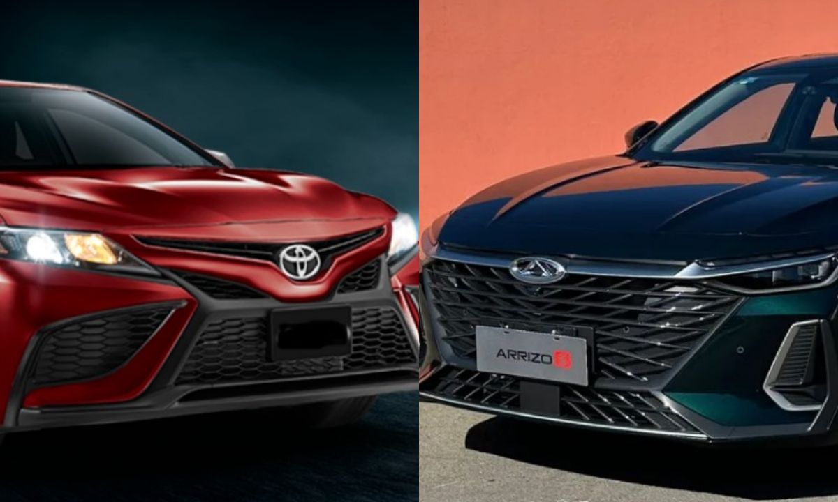 Toyota Camry vs Chirey Arrizo 8
