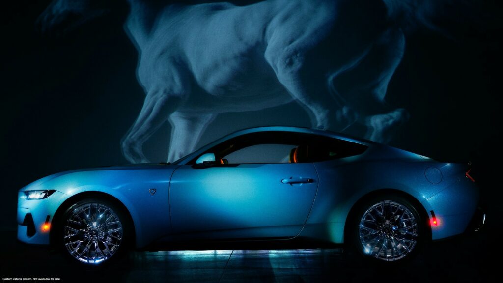 Ford Mustang diseñado por Sydney Sweeney