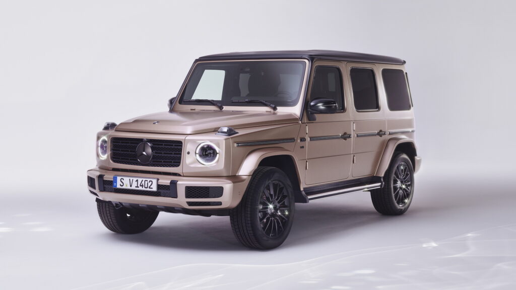 Mercedes Clase G con diamantes