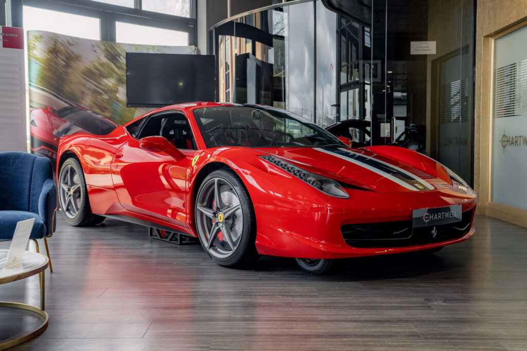 Simulador carreras Ferrari 458