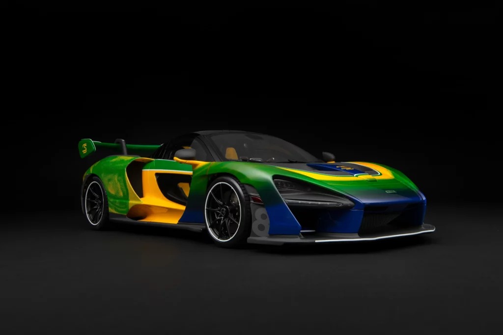 McLaren Senna escala 1:8