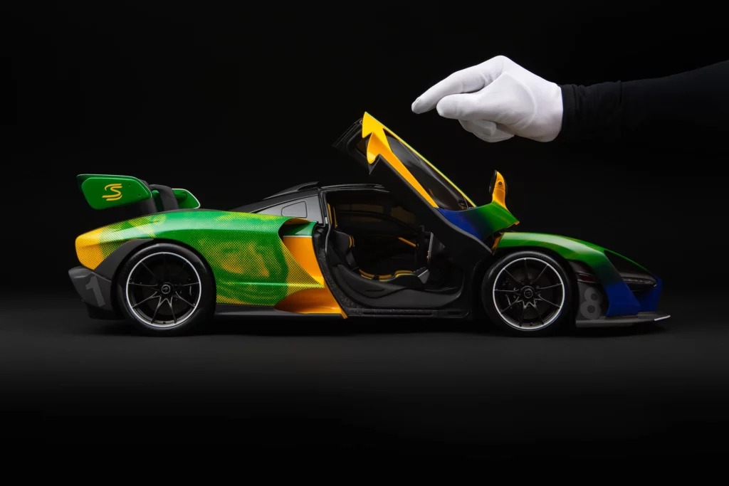 McLaren Senna escala 1:8