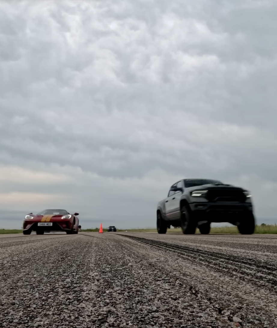 Ford GT vs Ram TRX