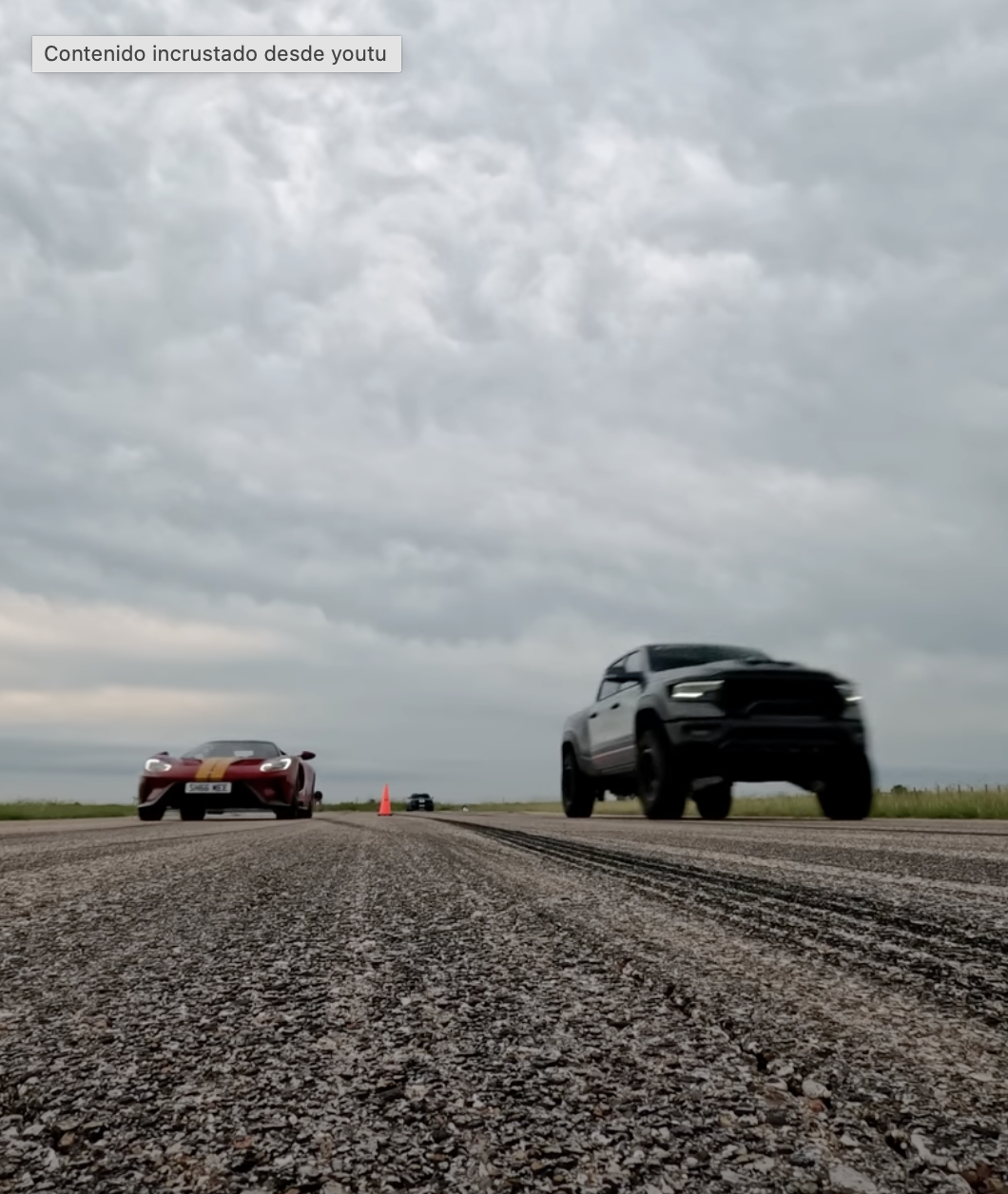 Ford GT vs Ram TRX