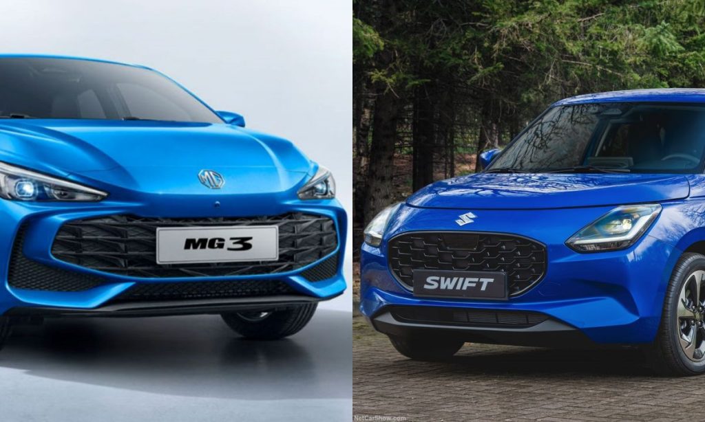 MG3 vs Suzuki Swift