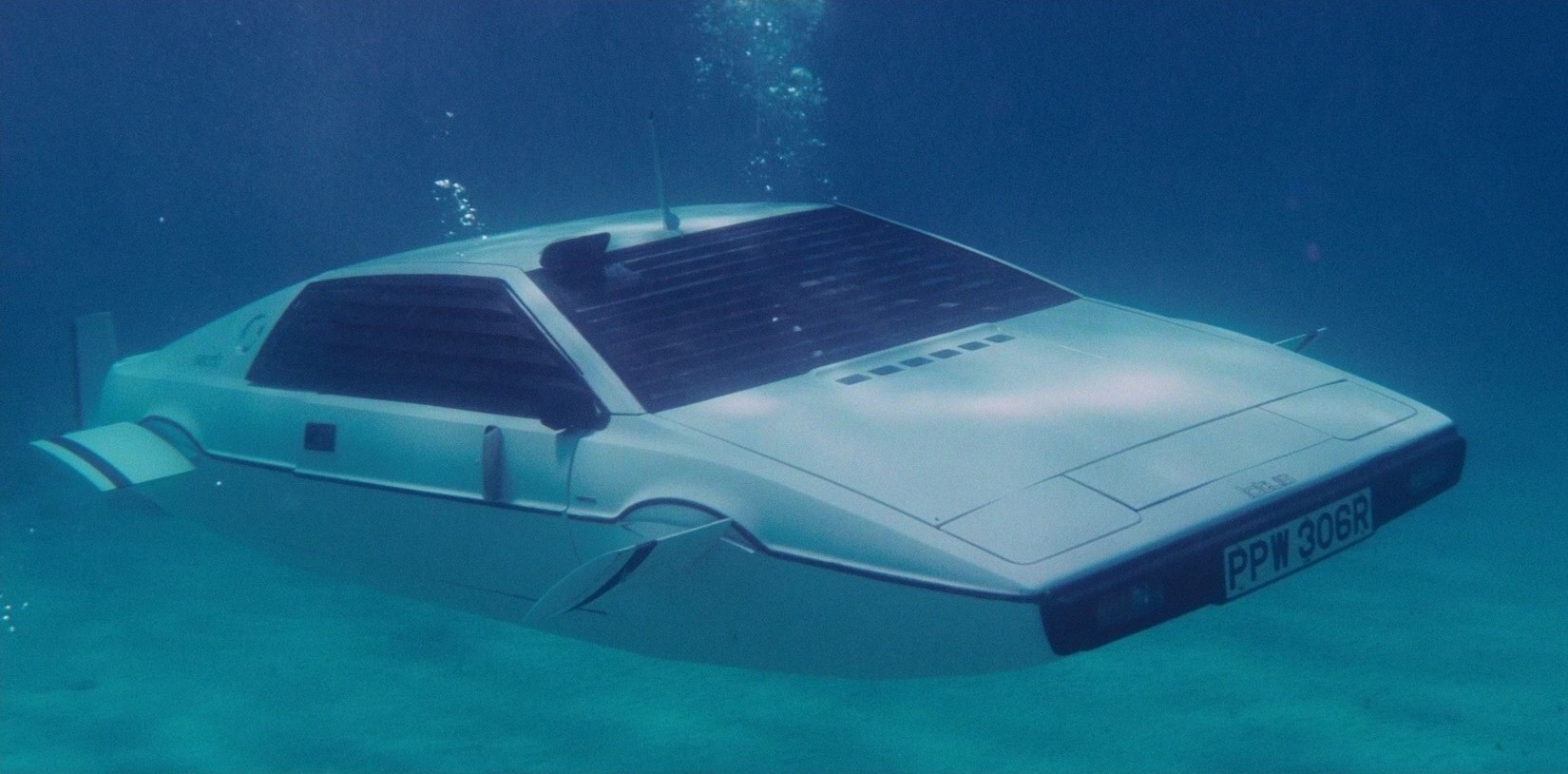Lotus Sprit de James Bond que apareció en The Spy Who Loved Me