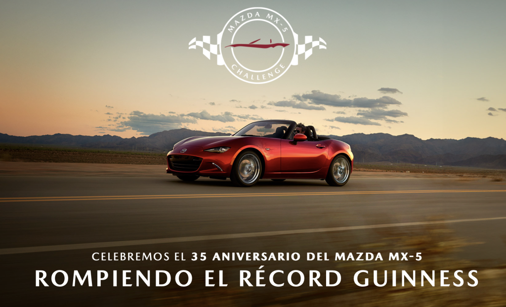 Mazda MX-5 Challenge: Récord Guiness