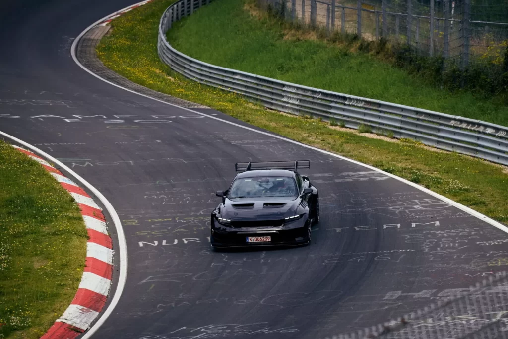 Ford Mustang GTD en Nurburgring