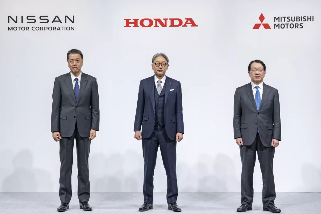 Fusión Honda, Mitsubishi y Nissan