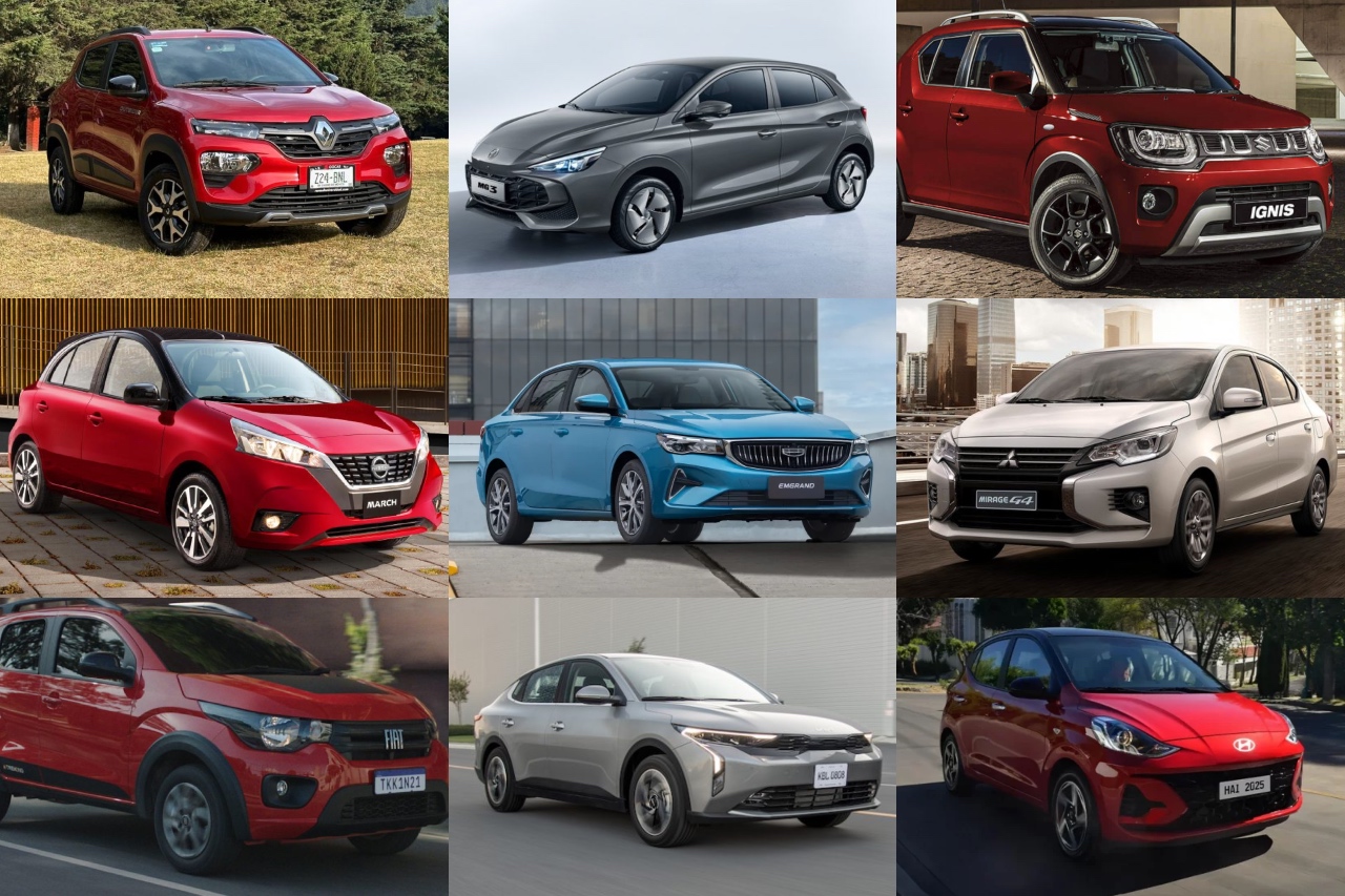 Los autos nuevos más baratos en México del 2025