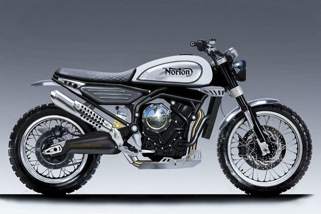 Norton Motorcycle Scrambler 650 Concept