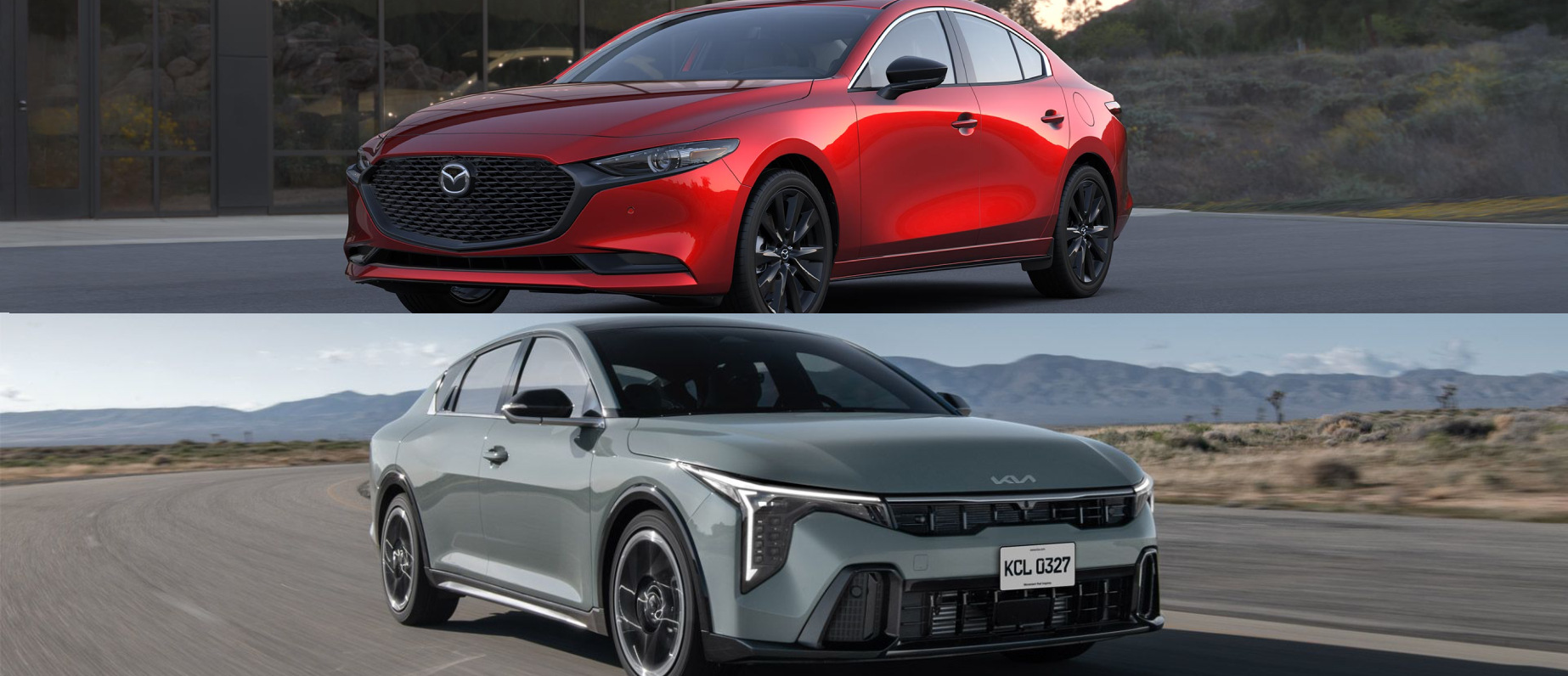 KIA K4 GT-Line Turbo vs Mazda3 Signature