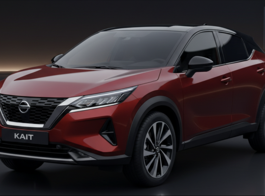 Render del posible diseño de Nissan Kait