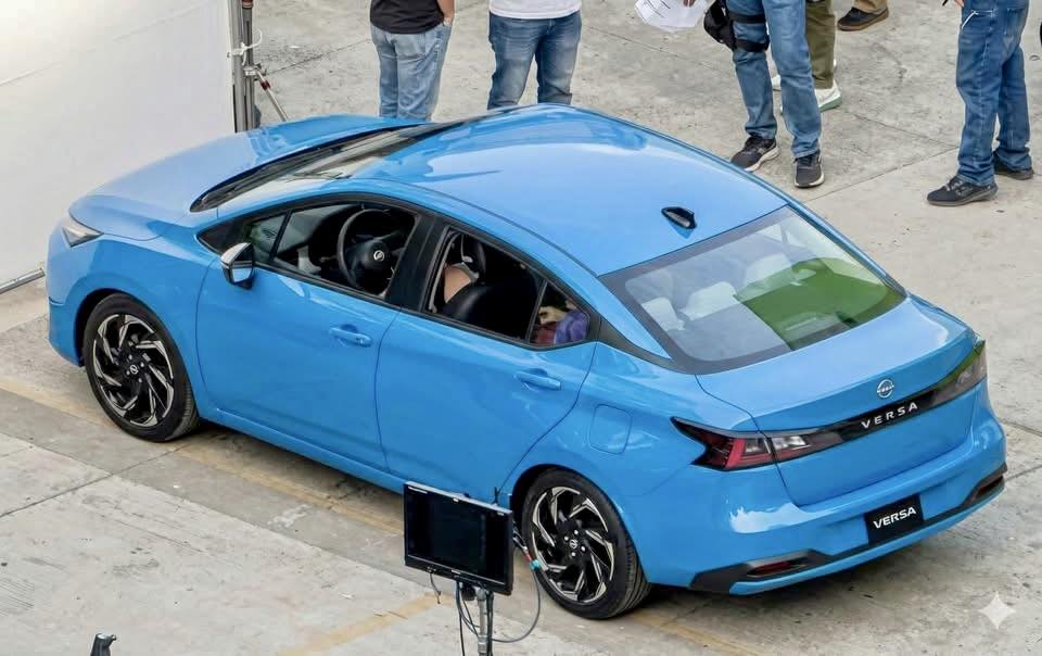 Nissan Versa 2026 foto espía