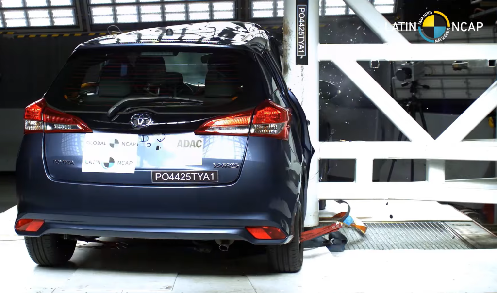 Toyota Yaris latin NCAP