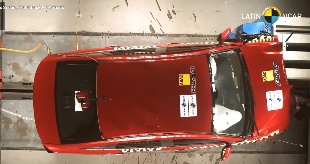 Toyota Yaris latin NCAP
