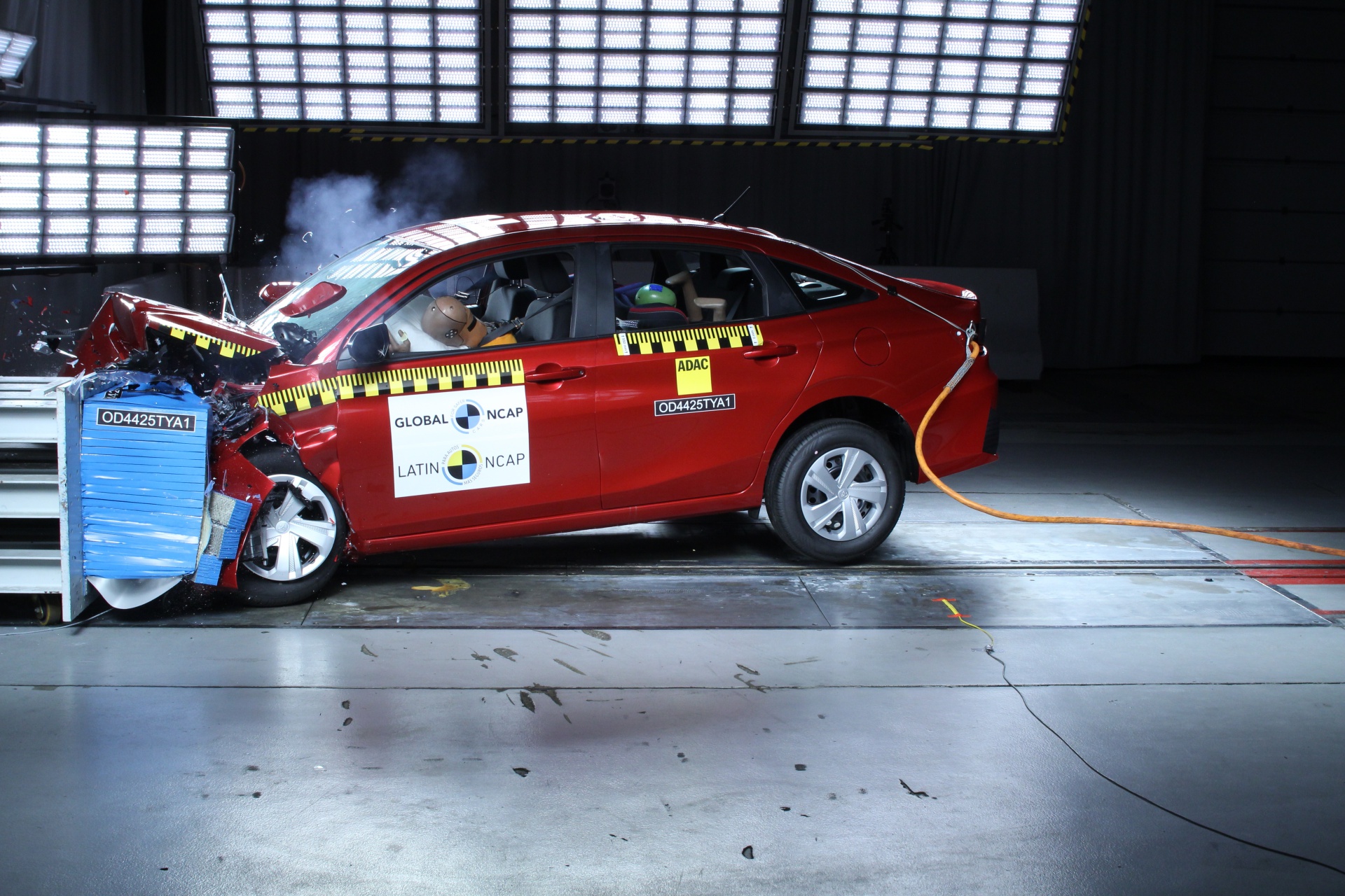 Toyota Yaris Sedán latin NCAP