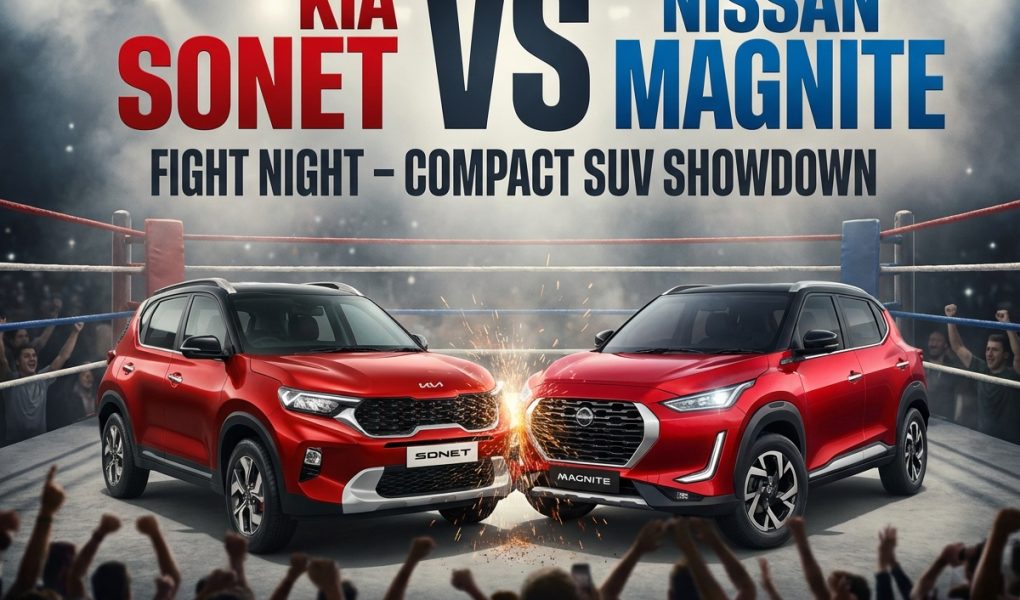 kia sonet vs nissan magnite