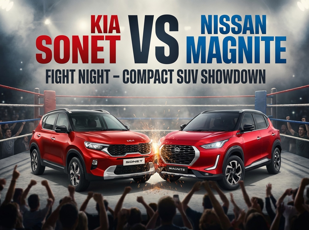 kia sonet vs nissan magnite