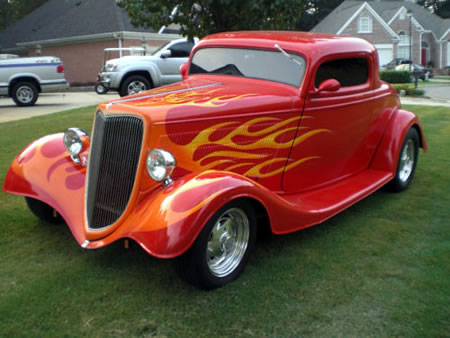 Ford V8 Bonnie Clyde hot rod 01