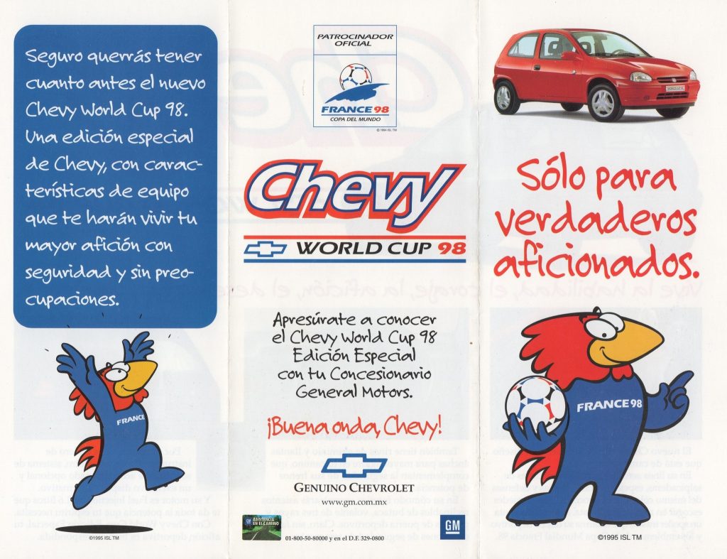 Chevrolet Chevy World Cup 1998 Autoanalitica 2