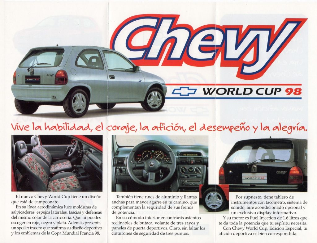 Chevrolet Chevy World Cup 1998 Autoanalitica 3