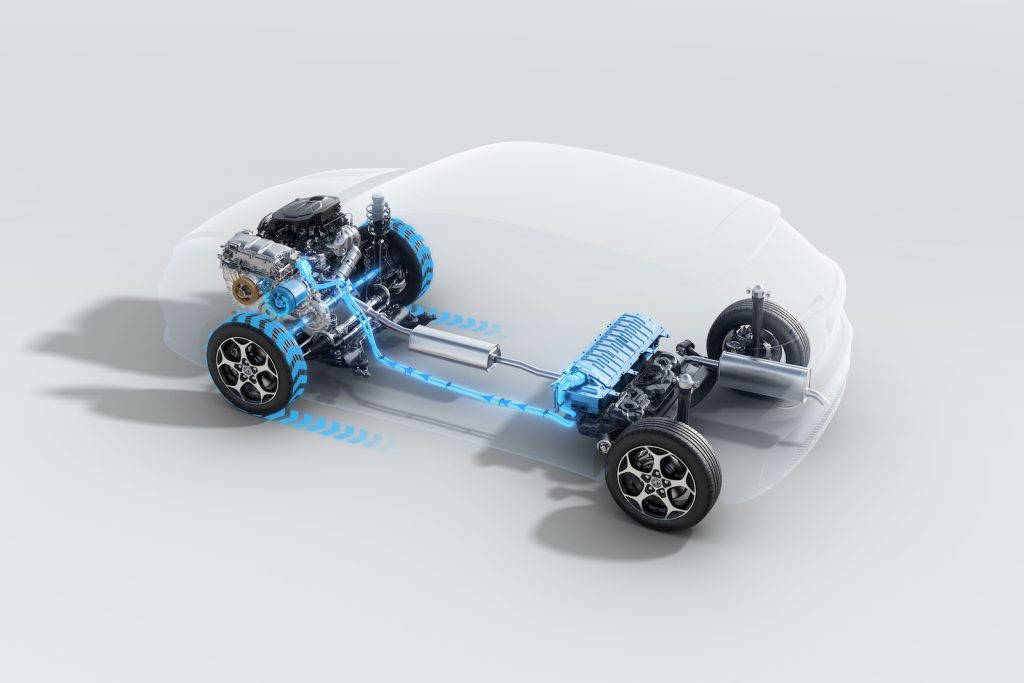 Mg Hybrid Drive mode 1
