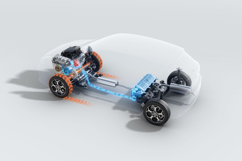Mg Hybrid Drive mode 2