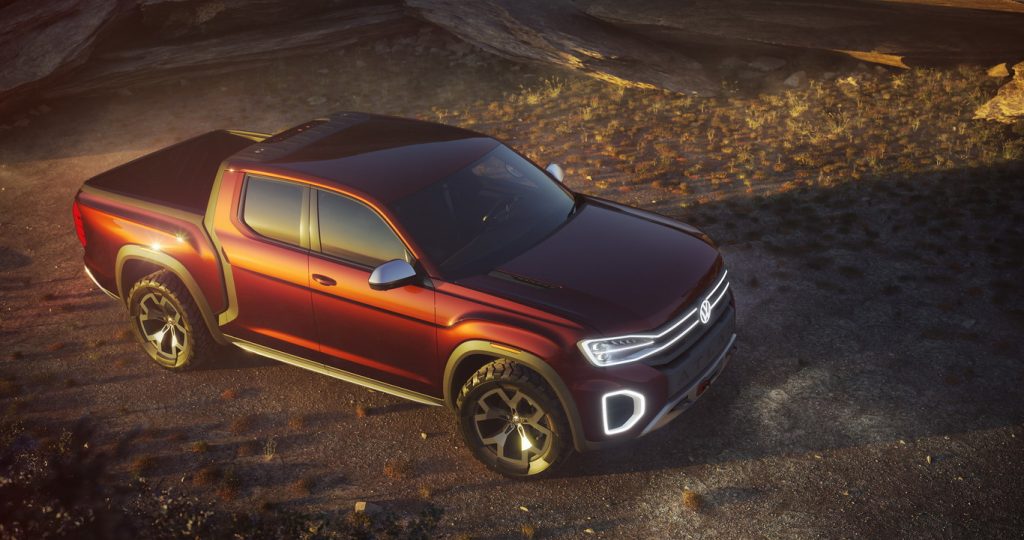 Volkswagen Atlas Tanoak ¿la marca prepara su entrada al mundo de las pick-ups recreativas? 5 volkswagen Tanoak autoanalitica 05