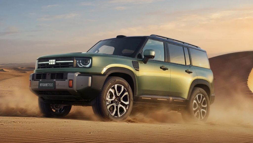 Geely Galaxy Zhanjian 700: la primera camioneta todoterreno de Geely es híbrida enchufable 7 Geely Galaxy Zhanjian 700 Autoanalitica 3.png