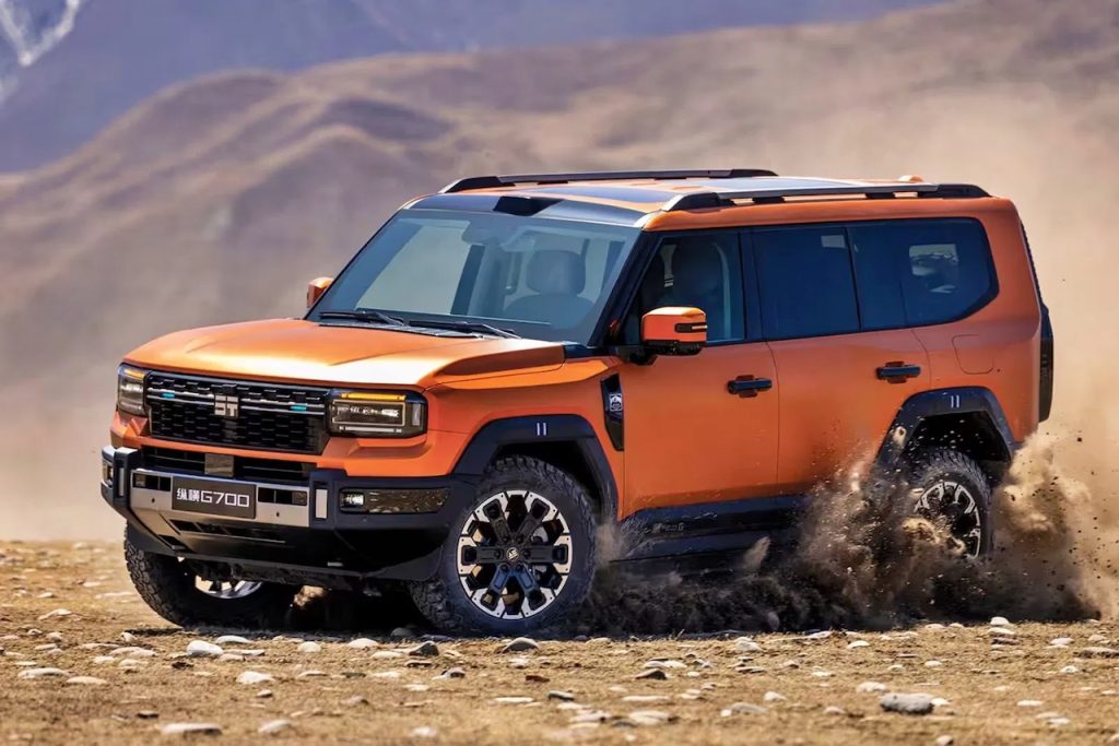 Geely Galaxy Zhanjian 700: la primera camioneta todoterreno de Geely es híbrida enchufable 8 Jetour G700.jpg