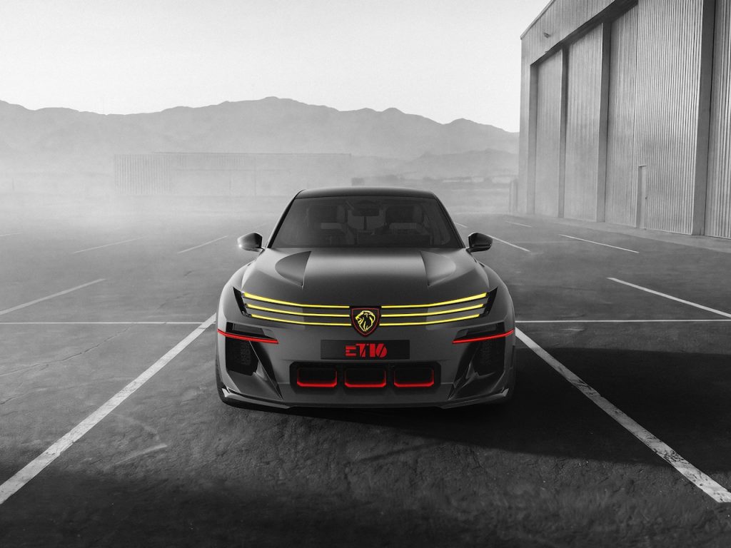 Peugeot E-T16 Concept: 816 hp para un homenaje al 205 T16 5 Peugeot E-T16 Concept
